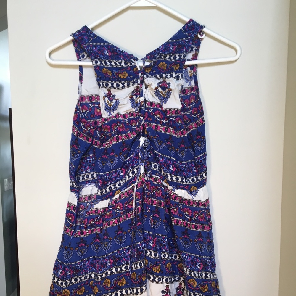 A dress from Forever 21. Has straps on the back.